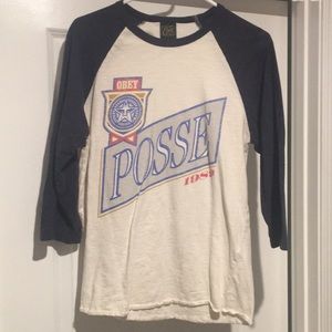 Obey Propaganda 3/4 Length Shirt